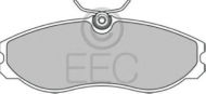 Комплект тормозных колодок EEC BRP0806
