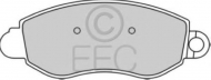 Комплект тормозных колодок EEC BRP1167