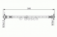 Шлангопровод BOSCH 1 987 476 756