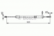 Трос BOSCH 1 987 477 846