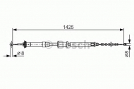Трос BOSCH 1 987 482 200