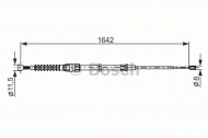 Трос BOSCH 1 987 482 267