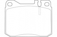 Комплект тормозных колодок WAGNER WBP20392A