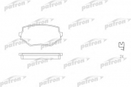 Комплект тормозных колодок PATRON PBP1565