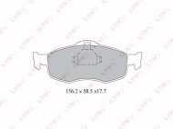 Комплект тормозных колодок LYNXauto BD-3011
