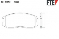Комплект тормозных колодок FTE BL1363A2