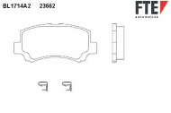 Комплект тормозных колодок FTE BL1714A2