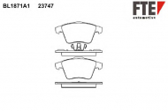 Комплект тормозных колодок FTE BL1871A1