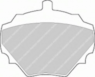 Комплект тормозных колодок FERODO FDB844