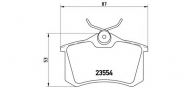 Комплект тормозных колодок BREMBO P 85 020