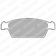 Комплект тормозных колодок DELPHI LP1100
