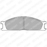 Комплект тормозных колодок DELPHI LP726