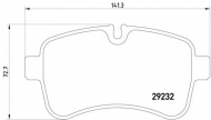 Комплект тормозных колодок HELLA 8DB 355 005-551