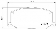 Комплект тормозных колодок HELLA 8DB 355 005-771