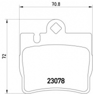 Комплект тормозных колодок HELLA 8DB 355 008-711