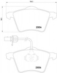 Комплект тормозных колодок HELLA 8DB 355 008-771