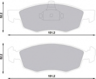 Комплект тормозных колодок MAGNETI MARELLI 430216171186