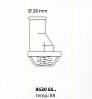 Термостат TRISCAN 8620 6688