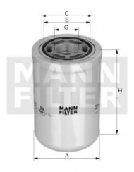 Фильтр MANN-FILTER WH 980/3