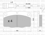 Комплект тормозных колодок METELLI 22-0044-1K