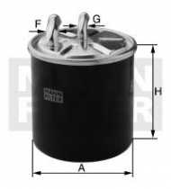 Фильтр MANN-FILTER WK 820/7