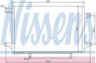 Конденсатор NISSENS 940054