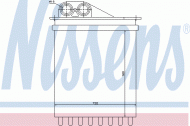 Теплообменник NISSENS 72040