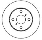 Тормозной диск MAPCO 15559