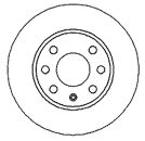 Тормозной диск MAPCO 15675