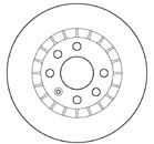 Тормозной диск MAPCO 15743
