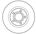 Тормозной диск MAPCO 15834