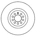 Тормозной диск MAPCO 15871