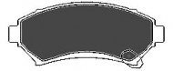 Комплект тормозных колодок MAPCO 6519