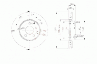 Тормозной диск ICER 78BD0415