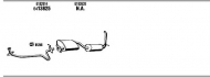 Глушитель WALKER FO80543