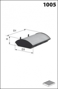 Фильтр MECAFILTER ELR7183