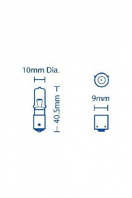 Лампа накаливания ACDelco ACBU1010