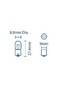 Лампа накаливания ACDelco ACBU2014