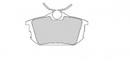 Комплект тормозных колодок NECTO FD6791A