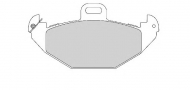 Комплект тормозных колодок NECTO FD6776A