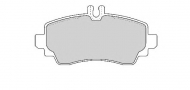 Комплект тормозных колодок NECTO FD6866A