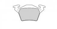 Комплект тормозных колодок NECTO FD6783A