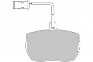 Комплект тормозных колодок NECTO FD6130V