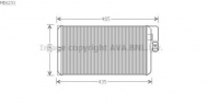 Теплообменник AVA QUALITY COOLING ME6231