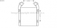 Теплообменник AVA QUALITY COOLING RE4079