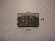 Комплект тормозных колодок ASHIKA 50-02-210