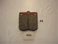 Комплект тормозных колодок ASHIKA 50-03-304