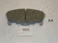 Комплект тормозных колодок ASHIKA 50-06-603