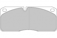 Комплект тормозных колодок DURON DCV733