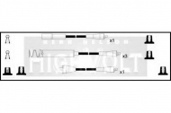 Комплект электропроводки STANDARD OEF050